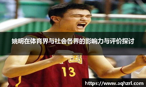 姚明在体育界与社会各界的影响力与评价探讨